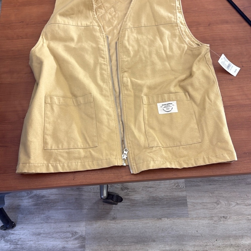 Pacific Sunwear Beige Vest